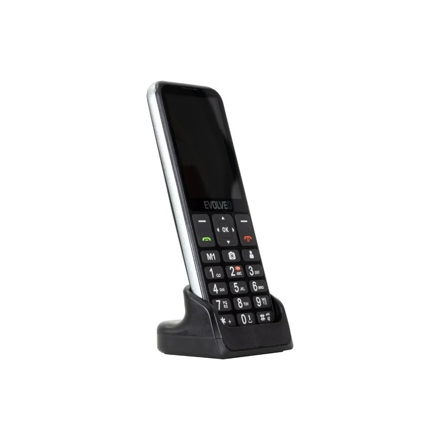 Evolveo - EasyPhone LT 4G Seniorenhandy, Schwarz