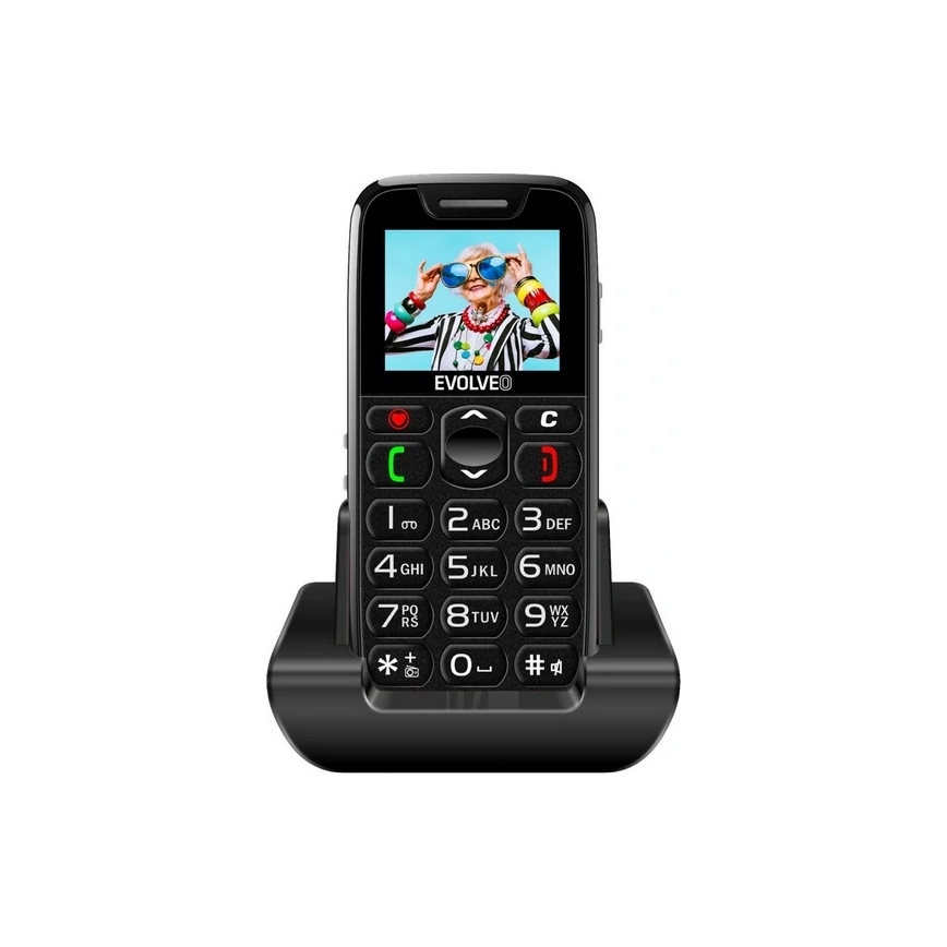Evolveo - EasyPhone Seniorenhandy, schwarz