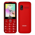 Evolveo - EasyPhone XO Mobiltelefon für Senioren, rot