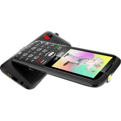 Evolveo - EasyPhone XO Mobiltelefon für Senioren, schwarz