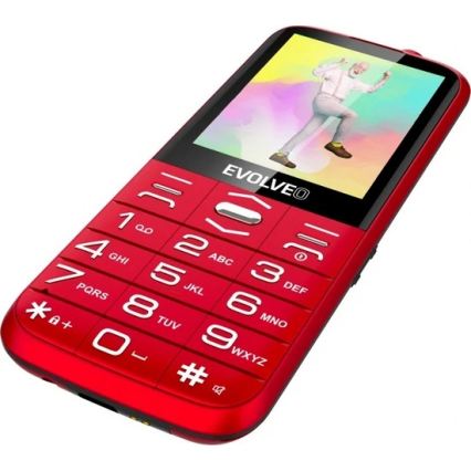 Evolveo - EasyPhone XO, Seniorenhandy, Rot