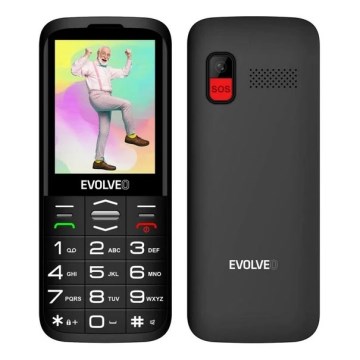 Evolveo - EasyPhone XO, Seniorenhandy, schwarz