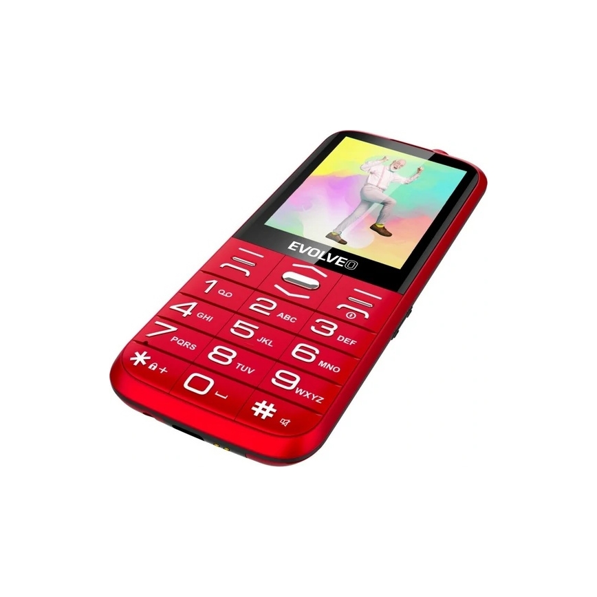 Evolveo - EasyPhone XO Seniorentelefon, rot