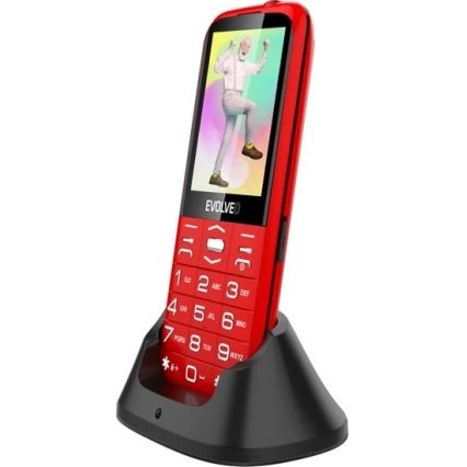 Evolveo - EasyPhone XO Seniorentelefon, rot