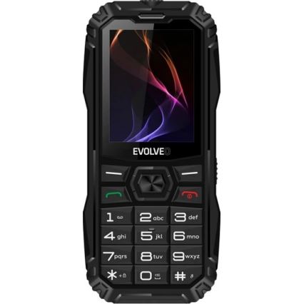 Evolveo - MaxPhone A1, Tastenhandy mit Dual-SIM, schwarz