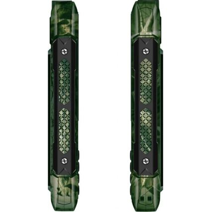 Evolveo - StrongPhone H1 wasserdichtes Dual-SIM-Telefon mit Jagdtarnmuster