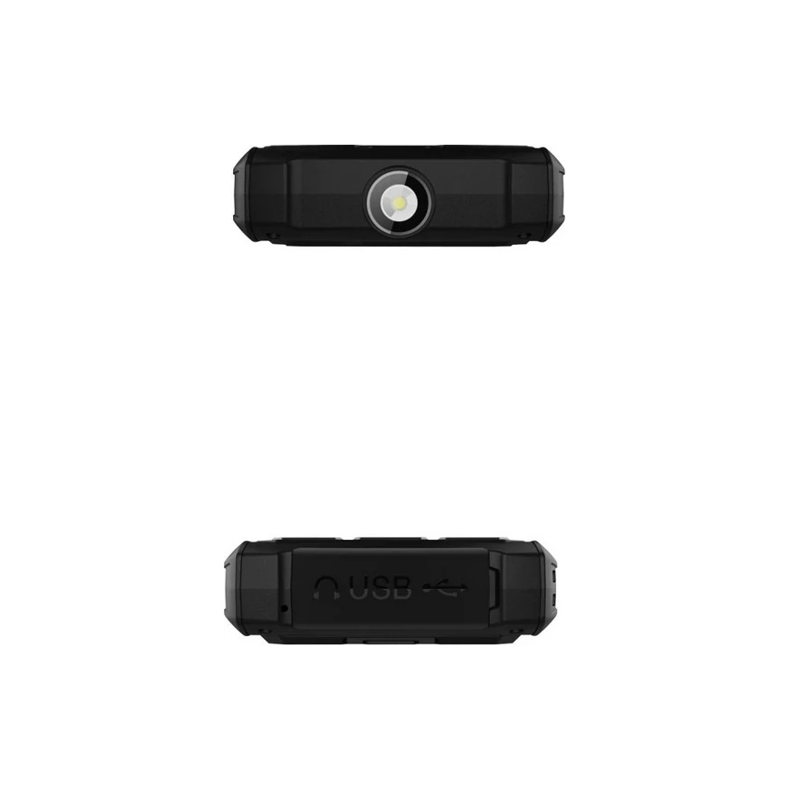 Evolveo - StrongPhone H1, wasserdichtes Dual-SIM-Telefon schwarz/silber