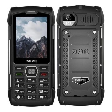 Evolveo - StrongPhone H1 wasserdichtes Dual‑SIM‑Telefon schwarz/grau