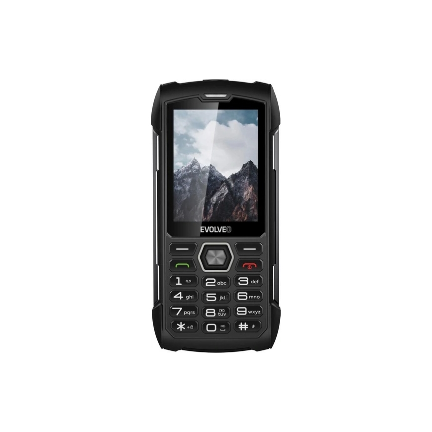 Evolveo - StrongPhone H1 wasserdichtes Dual‑SIM‑Telefon schwarz/grau