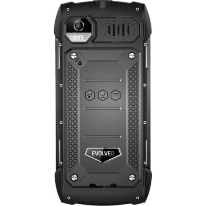 Evolveo - StrongPhone H1 wasserdichtes Dual‑SIM‑Telefon schwarz/grau