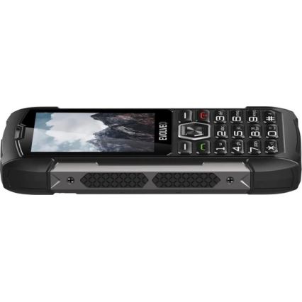Evolveo - StrongPhone H1 wasserdichtes Dual‑SIM‑Telefon schwarz/grau