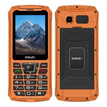 Evolveo - StrongPhone Z6, wasserdichtes Dual-SIM-Telefon, orange