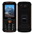 Evolveo - StrongPhone Z6 wasserdichtes Dual-SIM-Telefon schwarz/orange