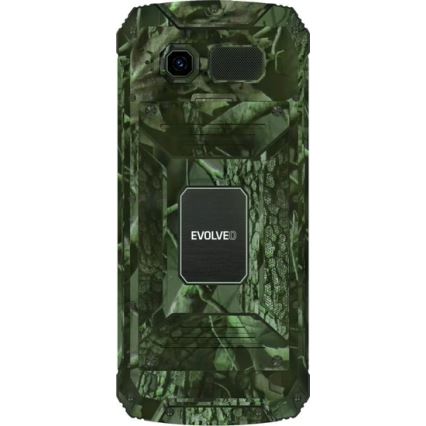 Evolveo - StrongPhone Z6 wasserdichtes Dual‑SIM‑Telefon in Jagdtarnoptik