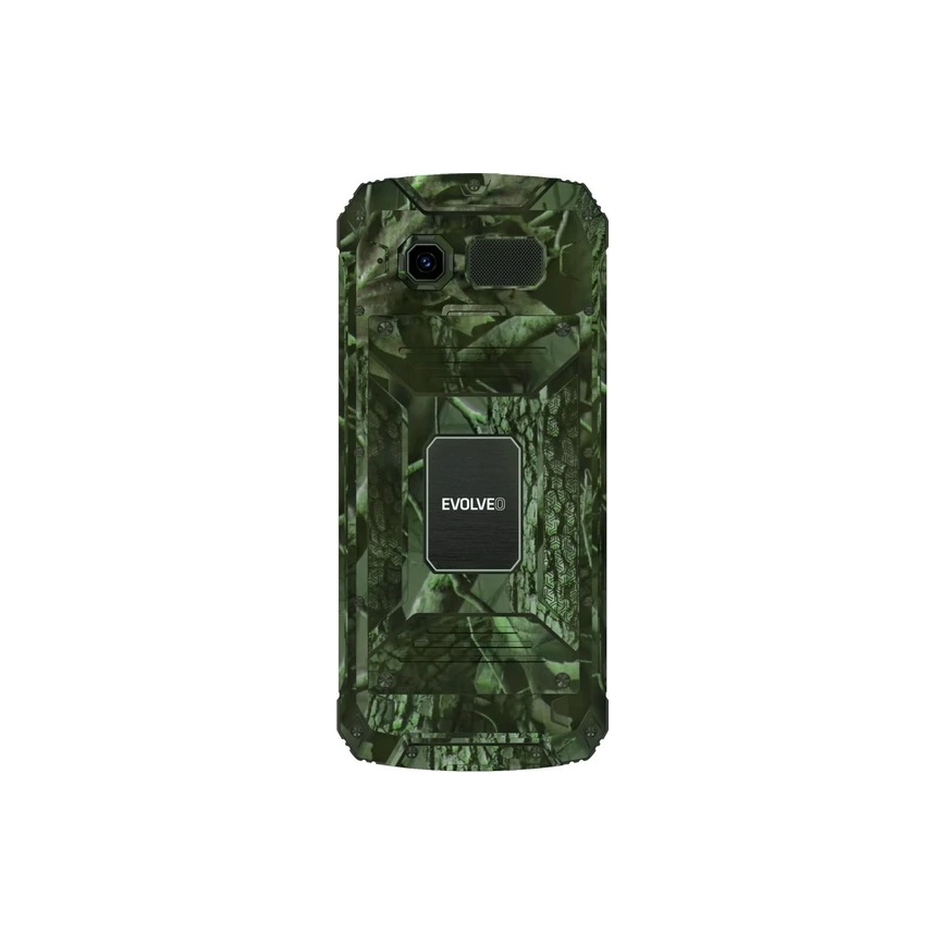 Evolveo - StrongPhone Z6 wasserdichtes Dual‑SIM‑Telefon in Jagdtarnoptik