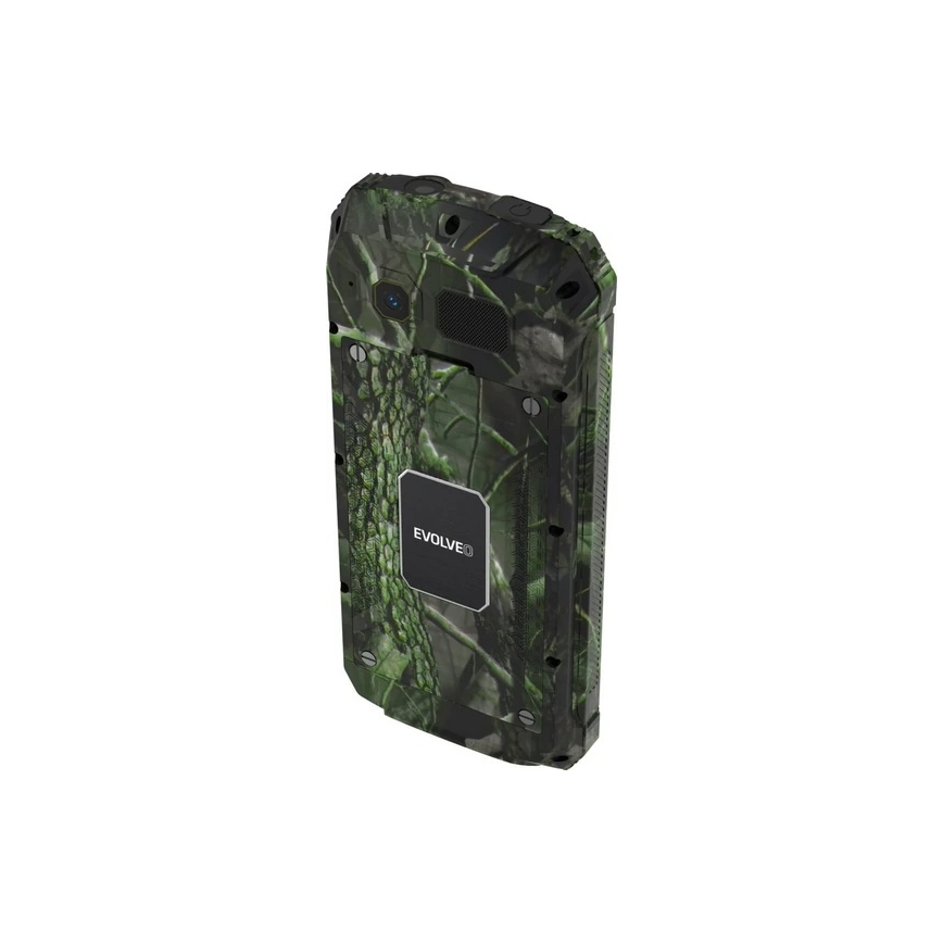 Evolveo - StrongPhone Z6 wasserdichtes Dual‑SIM‑Telefon in Jagdtarnoptik