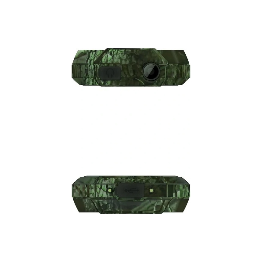 Evolveo - StrongPhone Z6 wasserdichtes Dual‑SIM‑Telefon in Jagdtarnoptik
