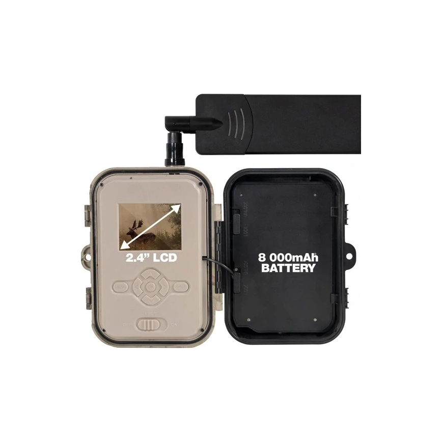 Evolveo - StrongVision Dual PRO 4G Wildkamera mit Sendefunktion, 16 GB