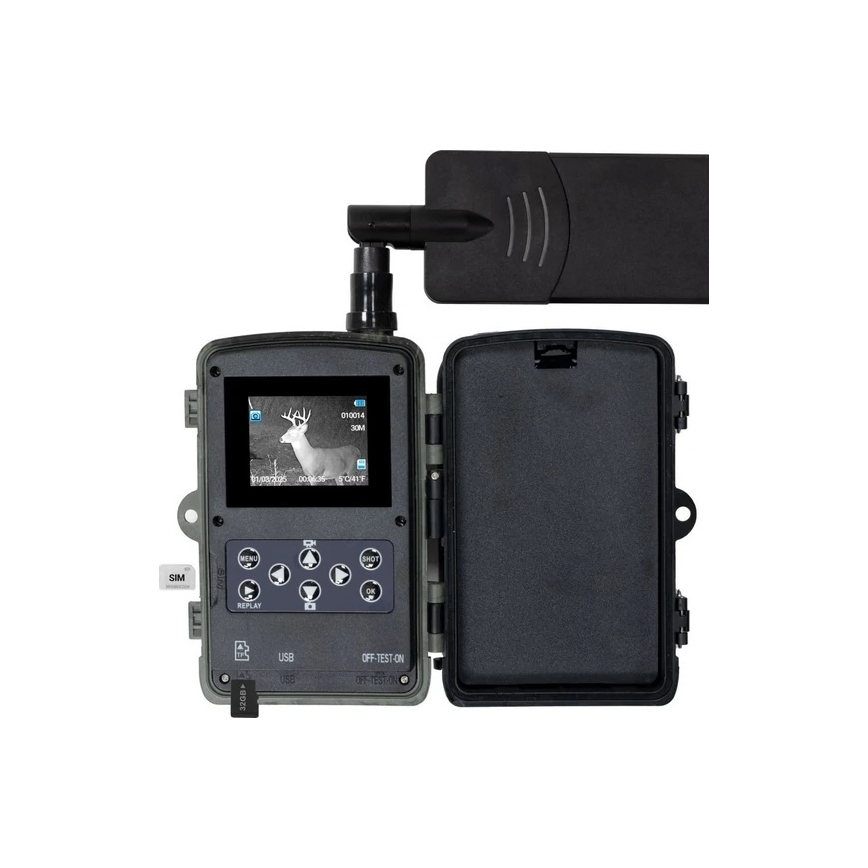 Evolveo - StrongVision LTE CLOUD Wildkamera mit 4G, 32 GB