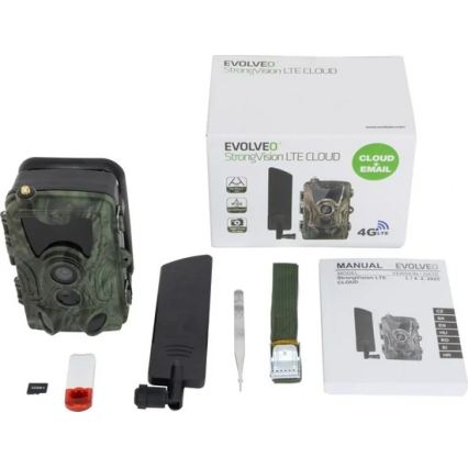 Evolveo - StrongVision LTE CLOUD Wildkamera mit 4G, 32 GB