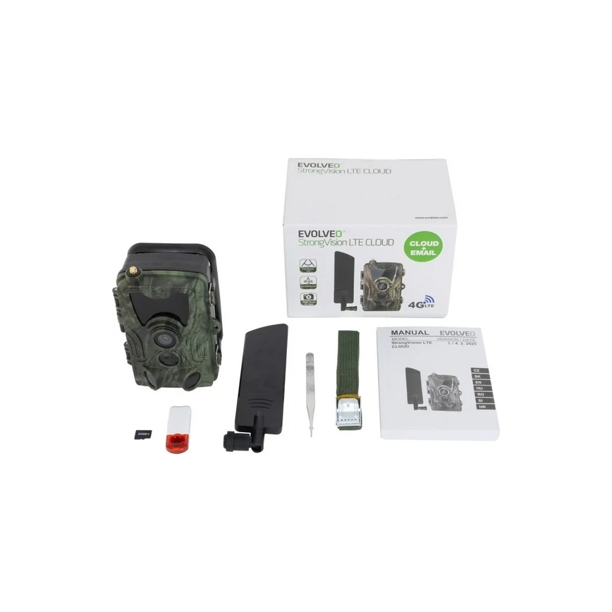 Evolveo - StrongVision LTE CLOUD Wildkamera mit 4G und 32 GB