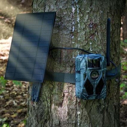 Evolveo - StrongVision Solar 4G – 4G-Wildkamera mit App und Solarmodul