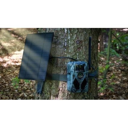 Evolveo - StrongVision Solar 4G Wildkamera 4G mit App und Solarpanel