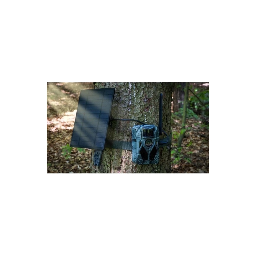 Evolveo - StrongVision Solar 4G Wildkamera 4G mit App und Solarpanel