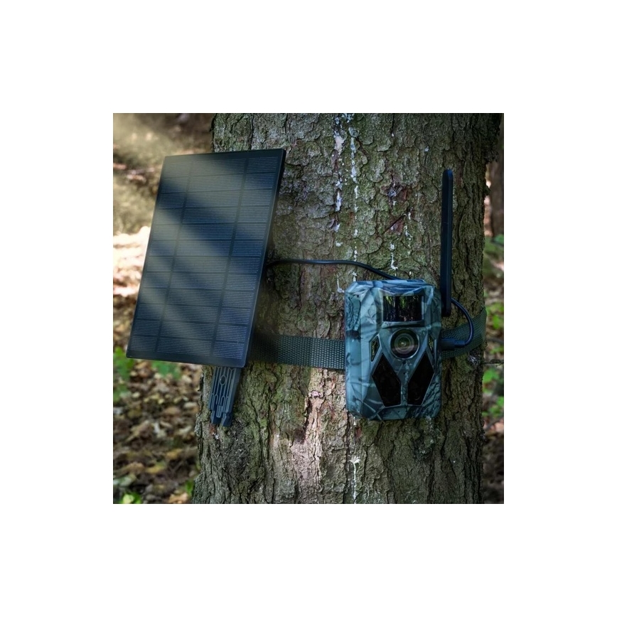 Evolveo - StrongVision Solar 4G Wildkamera 4G mit App und Solarpanel