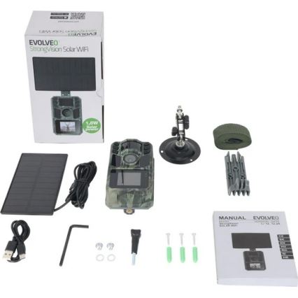 Evolveo - StrongVision Solar Wi-Fi Wildkamera mit Wi-Fi und Solarmodul