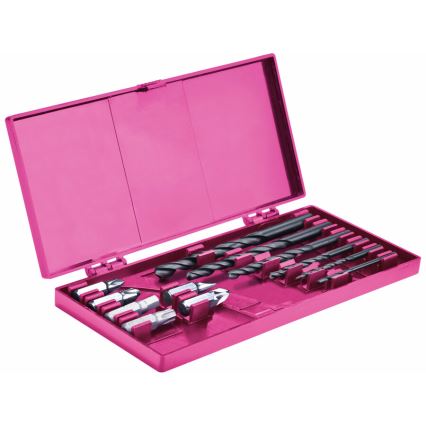 Extol - Akku-Bohrschrauber 1300 mAh 12V rosa