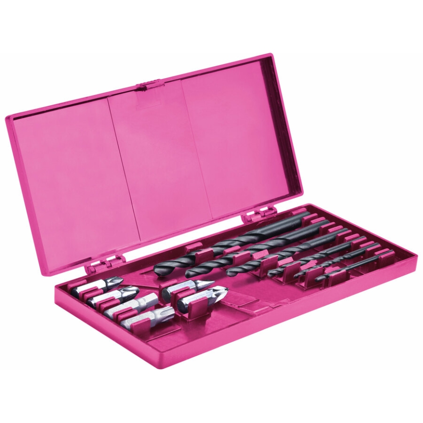 Extol - Akku-Bohrschrauber 1300 mAh 12V rosa