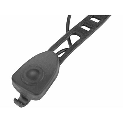 Extol - Aufladbare LED-Taschenlampe mit Fahrradhupe LED/5W/1200 mAh/3,7V IPX4