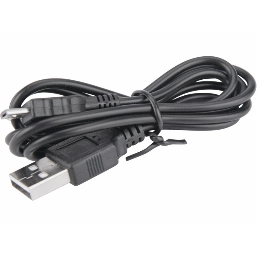 Extol - Aufladbare LED-Taschenlampe mit Fahrradhupe LED/5W/1200 mAh/3,7V IPX4