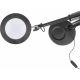 Extol - Dimmbare LED-Tischlampe mit Vergrößerungsglas LED/8W/5V 2900/4500/7500K schwarz