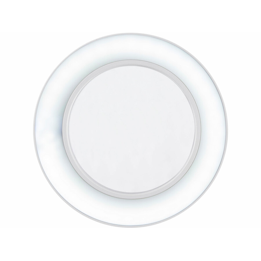 Extol - Dimmbare LED-Tischleuchte mit Vergrößerungsglas LED/8W/5V 2900/4500/7500K weiß