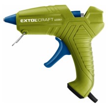 Extol - Heißklebepistole 100W/230V grün/blau