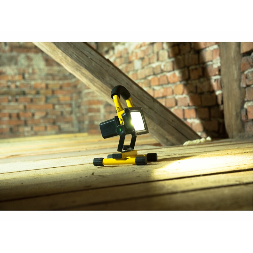 Extol - LED Akku-Strahler LED/10W/3600 mAh/8,4V IP65