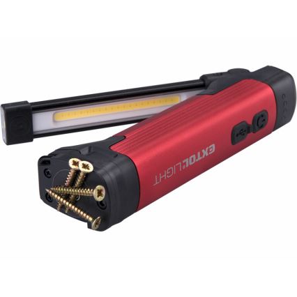 Extol - LED Dimmbares wiederaufladbares Arbeitslicht LED/3,7V 2600 mAh IPX4