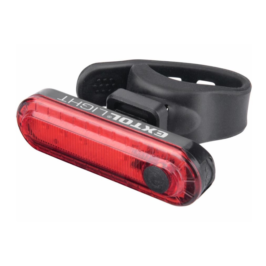 Extol - LED Hintere wiederaufladbare Fahrradtaschenlampe LED/220mAh 3,7V IPX4