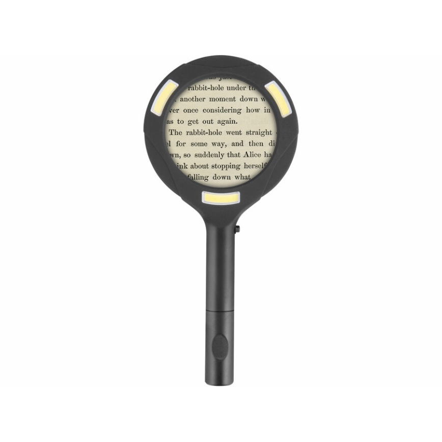 Extol - LED-Lupe mit Beleuchtung LED/1,5W/2xAA