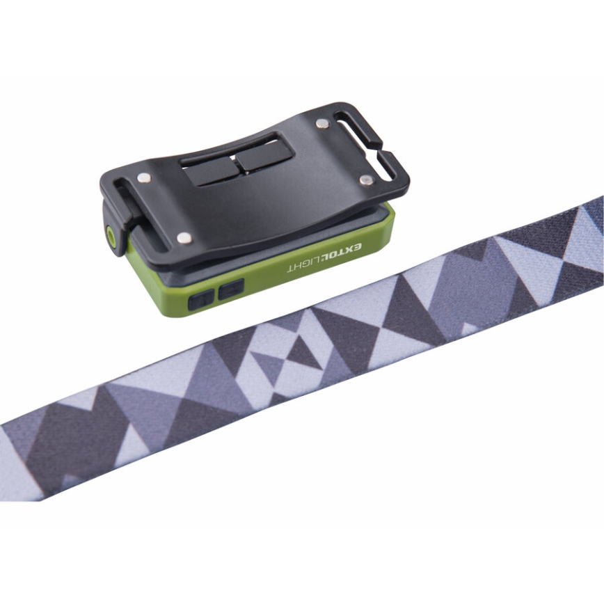 Extol - LED-Stirnlampe LED/500 mAh/3,7V IPX4