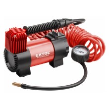 Extol Premium - Autokompressor 12V mit Tasche und Zubehör