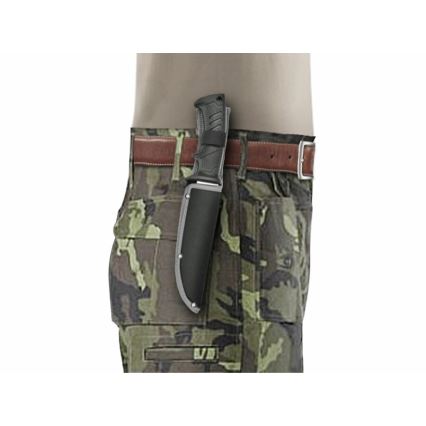 Extol Premium - Jagdmesser schwarz/Edelstahl 14,5 cm