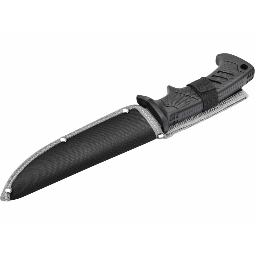 Extol Premium - Jagdmesser schwarz/Edelstahl 14,5 cm