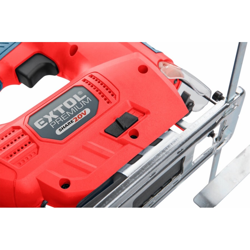 Extol Premium – Kabellose Stichsäge mit LED-Beleuchtung 2000 mAh 20V