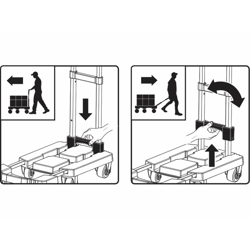 Extol Premium - klappbarer Transportwagen