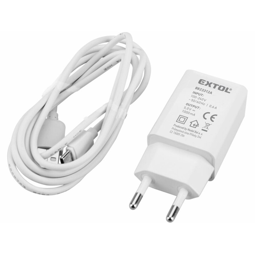 Extol Premium - Selbstnivellierender Linien- und Kreuzlaser 5V/5200 mAh IP54