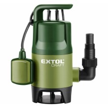 Extol - Pumpe für verschmutztes Wasser 400W/230V