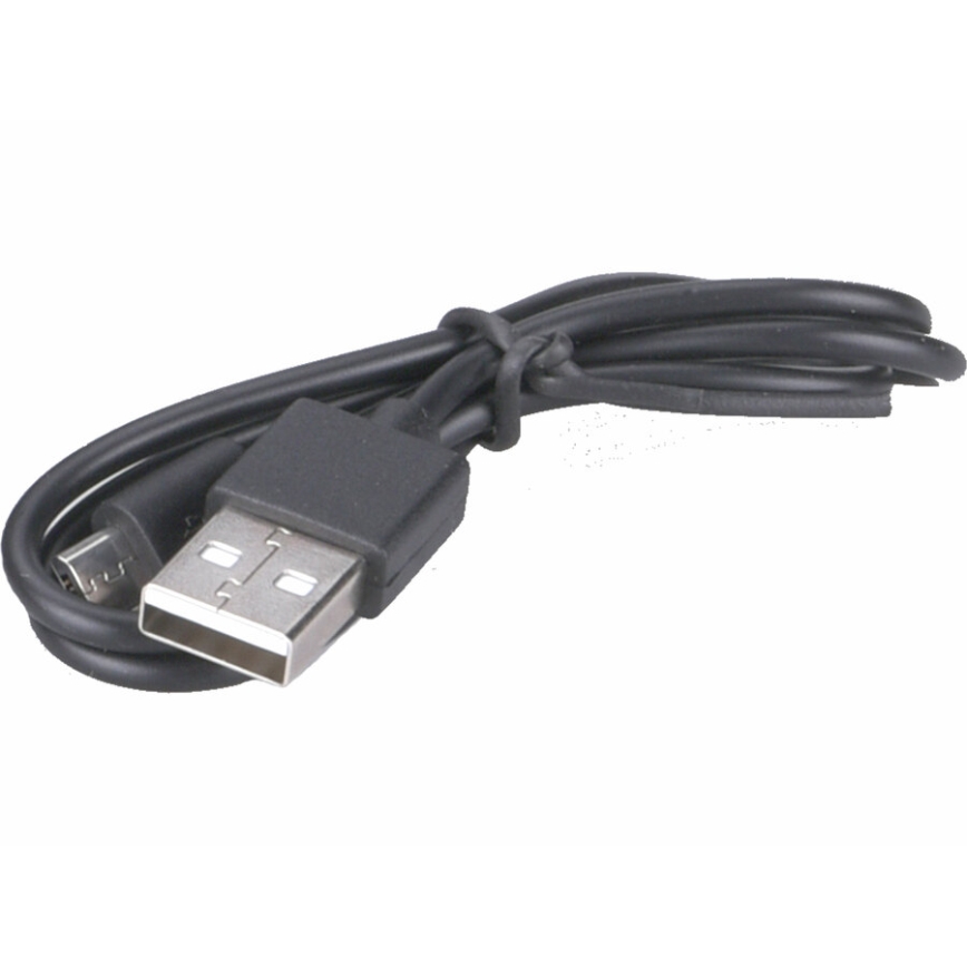 Extol - Wiederaufladbare LED-Stirnlampe mit Sensor und rotem Licht LED/3W/1200 mAh/3,7V orange/schwarz